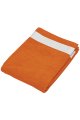 Strandlaken Kariban K118 ORANGE-WHITE